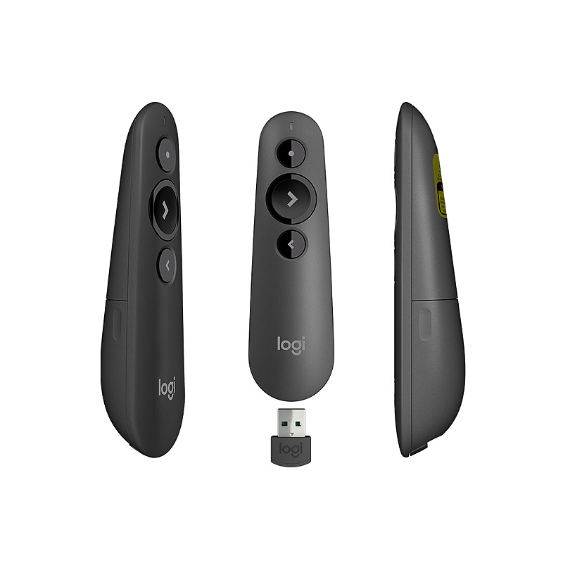 Logitech  R500 Laser Presentation Remote GRAPHITE