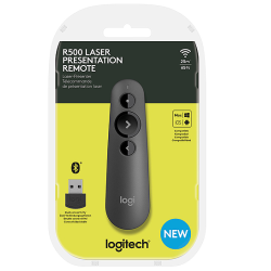 Logitech  R500 Laser Presentation Remote GRAPHITE