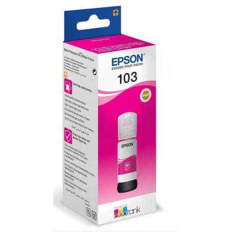 Bouteille D’encre Original EPSON ECOTANK 103 – MAGENTA