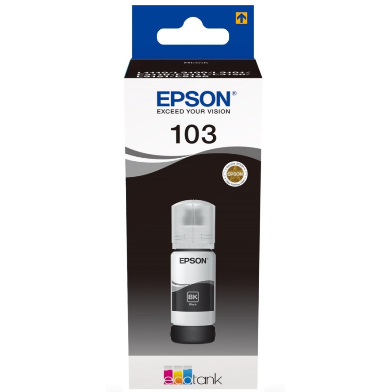 Bouteille D’encre Original EPSON ECOTANK 103 – Noir