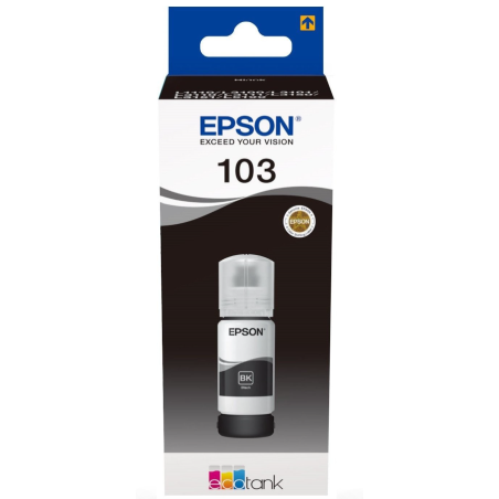 Bouteille D’encre Original EPSON ECOTANK 103 – Noir